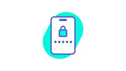 Locked Device Authentication Stock Footage 336064130