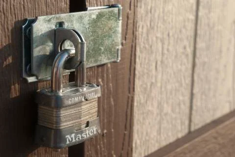 Locked Door Stockfoto's