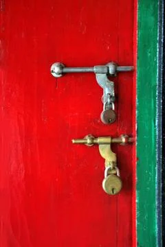 Locked Door Stock Photos