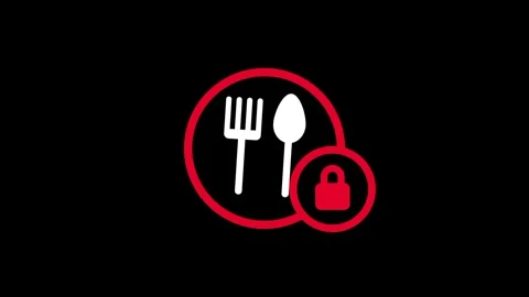 Locked Food Stock Footage 334343029