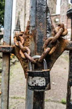 Locked Gate Stock Photos