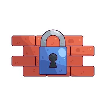 Locked illustration Stock Illustration