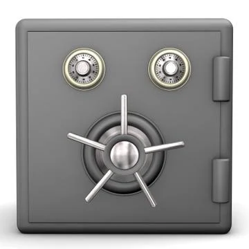Locked safe 스톡 일러스트