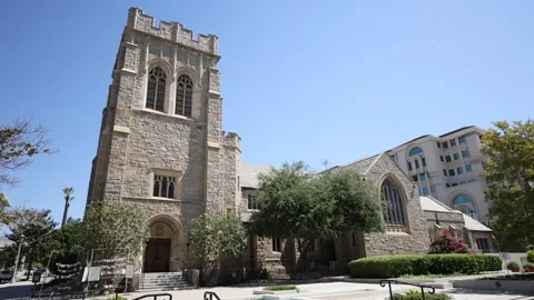 Locked Off Static Old Town Pasadena California Stock Footage 250272938