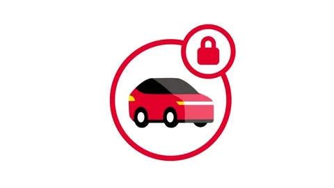 Locked Vehicle 動画素材 334343033