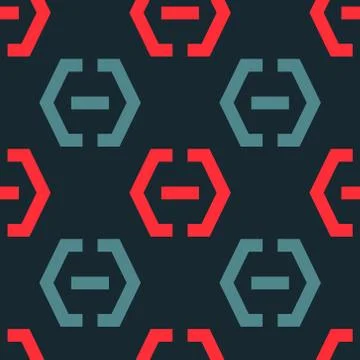Locker fixed seamless pattern Stock Illustration