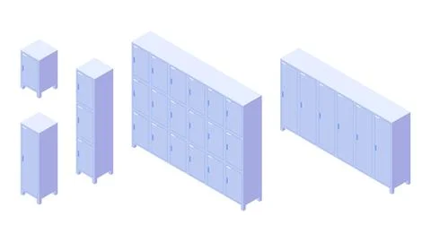 Locker Stock Illustration