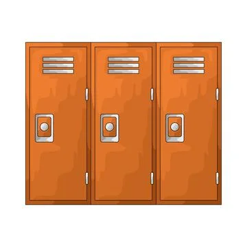 Locker illustration Stock Illustration