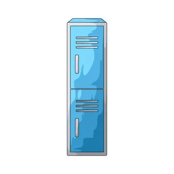 Locker illustration Stock Illustration