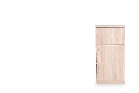 Locker isolated on white background and space for copy. Stock Photos