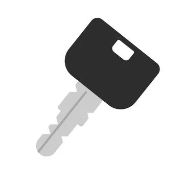 Locker key icon. Lock. Security. Vector. Ilustración de archivo