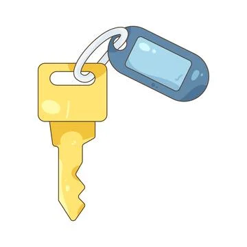 Locker key Stock Illustration