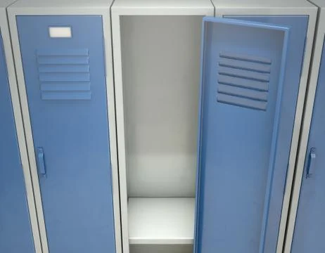 Locker Open 스톡 일러스트