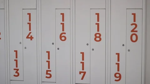Locker room at the enterprise 動画素材 126269148