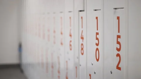 Locker room at the enterprise 스톡 동영상 126269220