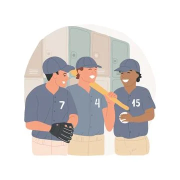 Locker room isolated cartoon vector illustration. Ilustración de archivo