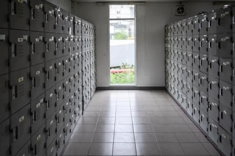 The locker used Stock Photos