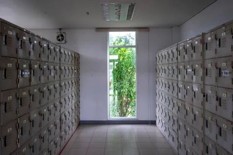 The locker used Stock Photos