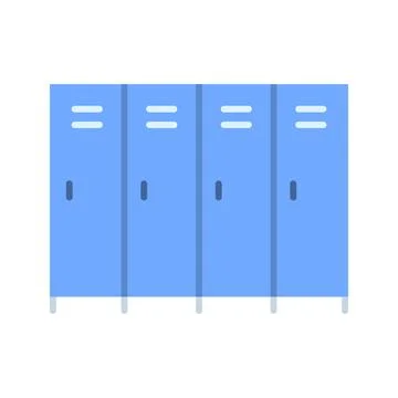 Lockers icon vector image. Stock-Illustration
