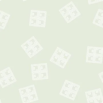 Lockers kindergarten line seamless pattern Ilustración de archivo