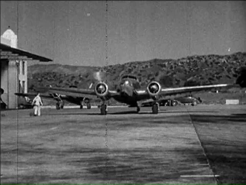 Lockheed commercial airships lead the way in passenger pleasurable transport inƒ Stock Footage 75300916