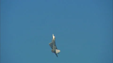 Lockheed Martin F-22 Raptor Stall 動画素材 56361826