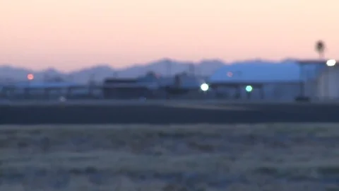 Lockheed Martin F-35 Lightning II take off Luke Air Force Base - 2016 Stock Footage 92046963