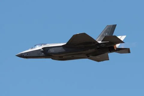 Lockheed Martin F-35 Lightning II stealth fighter Stock Photos