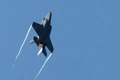 Lockheed Martin F-35 Lightning II stealth fighter Stock Photos