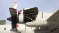 Lockheed Martin P-3 C Orion military marine propeller airplane engine zoom in 4k or 4k+ Resolution