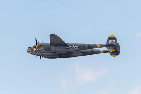 Lockheed P-38J Lightning Stock Photos