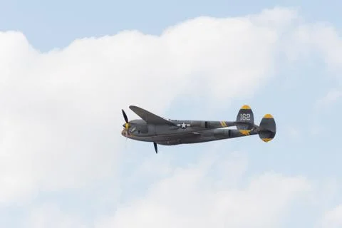 Lockheed P-38J Lightning Stock Photos
