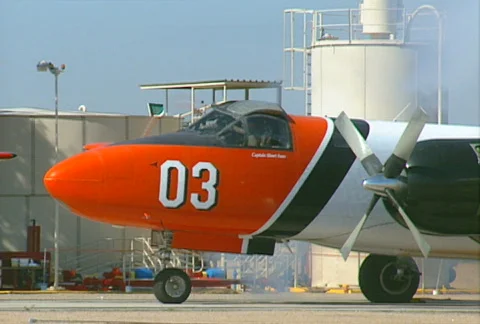 Lockheed P2V-7 01 Stock Footage 505116