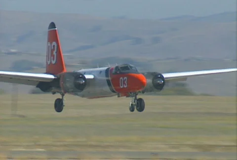 Lockheed P2V-7 08 Stock Footage 505137