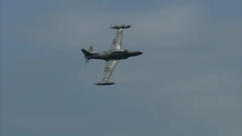 Lockheed T-33 Fly By 스톡 동영상 87850362