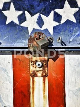 Locking The American Dream Stock Photos