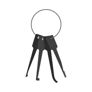 Lockpick Icon Stock Illustration