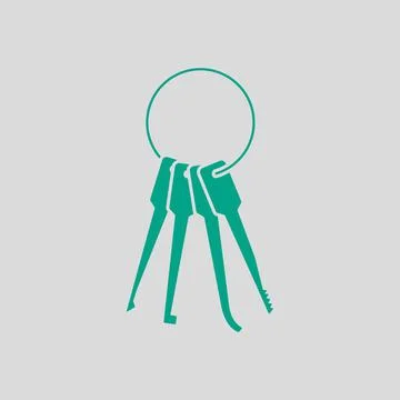 Lockpick Icon Stock Illustration