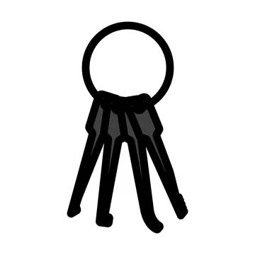 Lockpick Icon Illustrazione stock