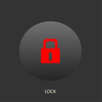 Locks Icons Illustrazione stock