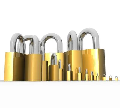 Locks Stock Illustration