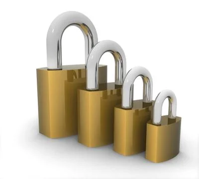Locks Stock Illustration