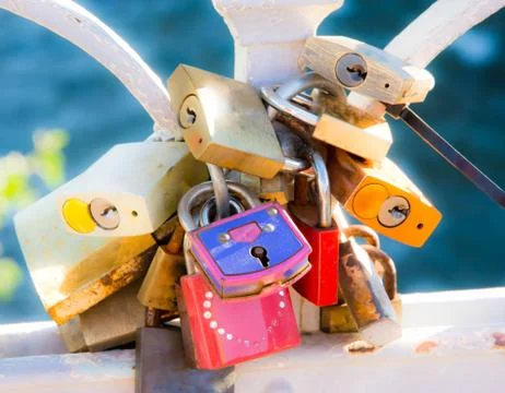 Locks of Love Stock Photos