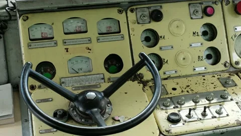Locomotive control panel 스톡 동영상 199763488