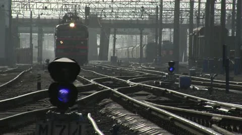 Locomotive Stock Footage 10840350