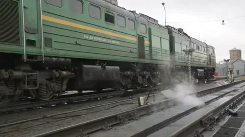 Locomotive Stock Footage 33402812