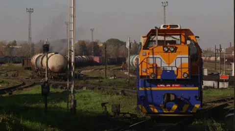 Locomotive Stock Footage 37843180