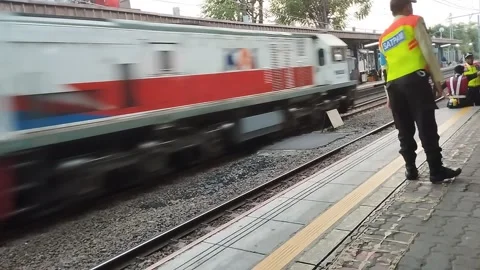 Locomotive Video stock 242591757