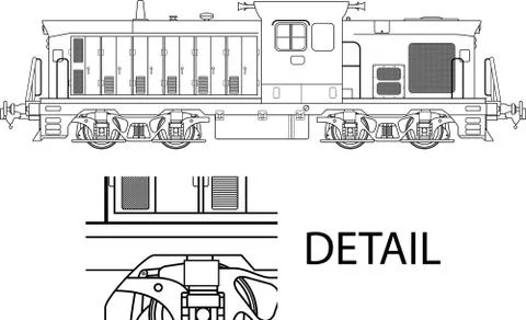 Locomotive Stock Illustration