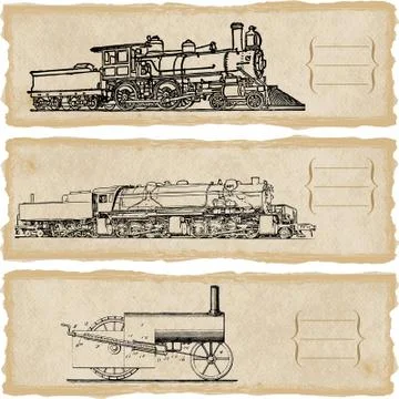 Locomotive Stock Illustration
